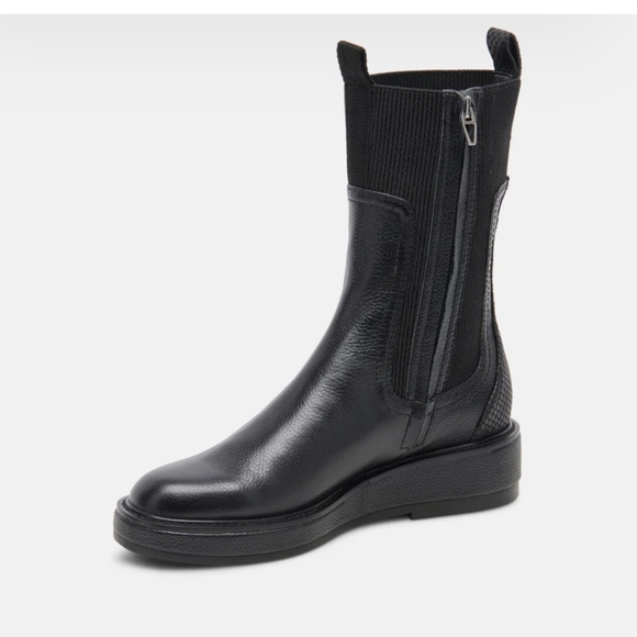 Stylish Black Boot-Only Worn Once - Picture 2 of 11